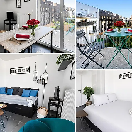 Studio, Balcon, Parking, Commerces & Transports Nantes